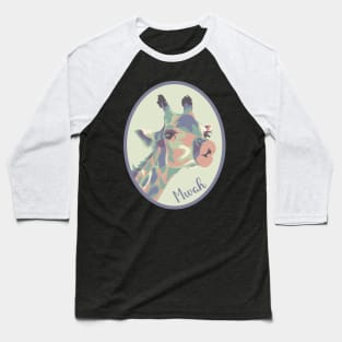 Giraffe Kiss Baseball T-Shirt